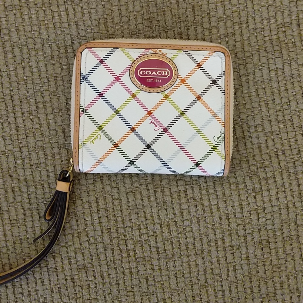 Small Coach wristlet